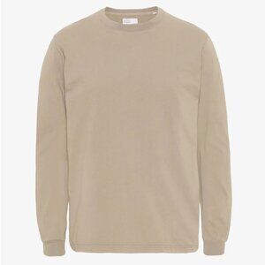 Colorful Standard Oversized Organic Ls T-shirt in Oyster Grey
